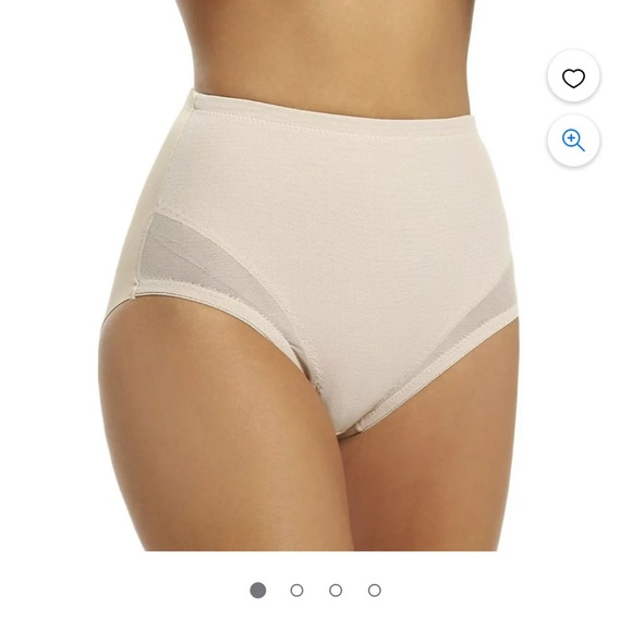 Miraclesuit Extra Firm Control sexy sheer waistline brief style 2788 nude Med - Picture 10 of 11